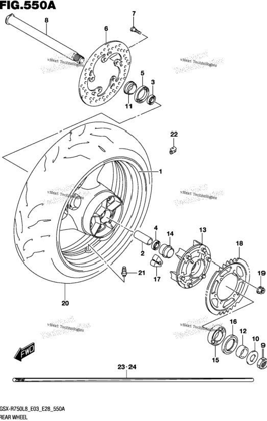 Rear Wheel