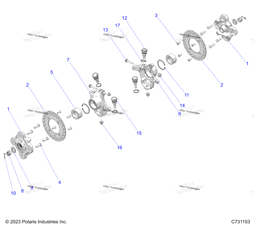 Suspension, Front Hub R24rre99fj/Rrs99cj/F9/Fj/C9/Ck