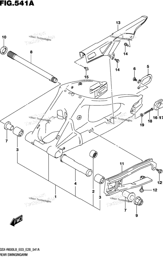 Rear Swingingarm