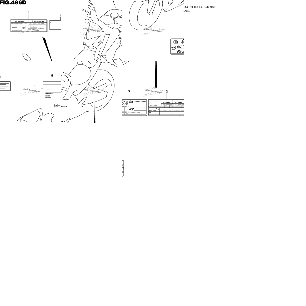 Label (Gsx-S1000azl8 E28)