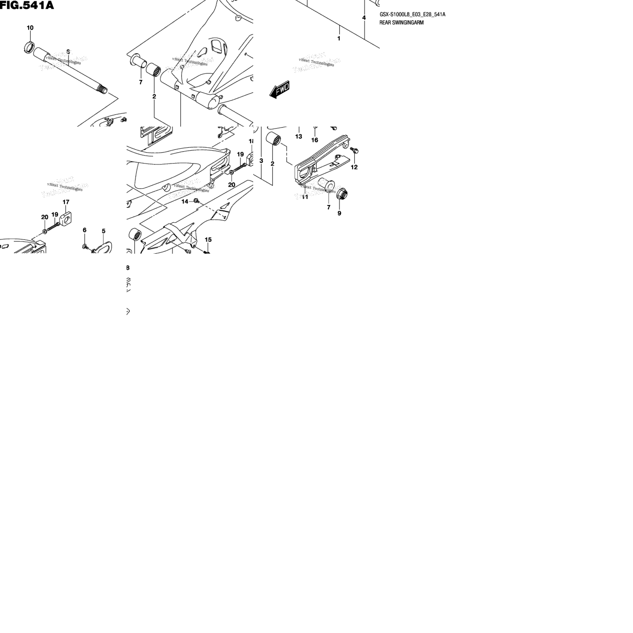 Rear Swingingarm