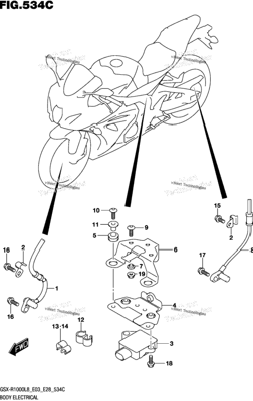 Body Electrical (Gsx-R1000al8 E03)