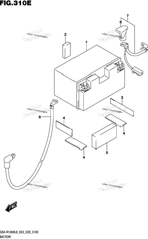 Battery (Gsx-R1000al8 E33)