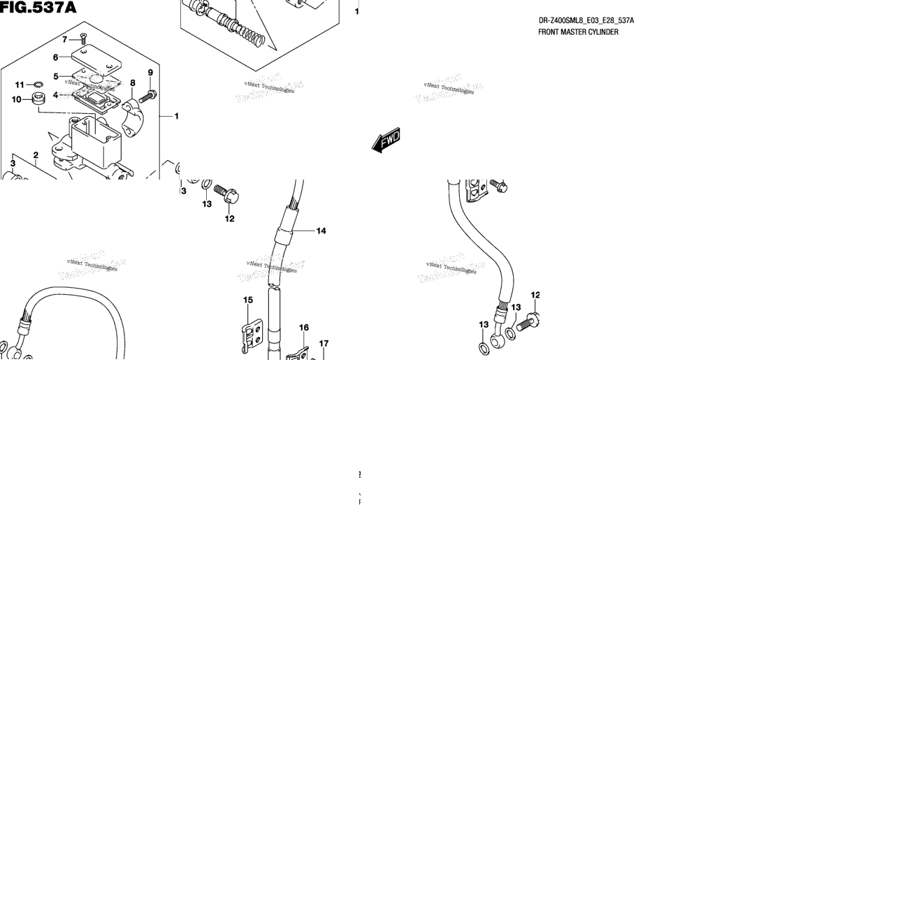 Front Master Cylinder