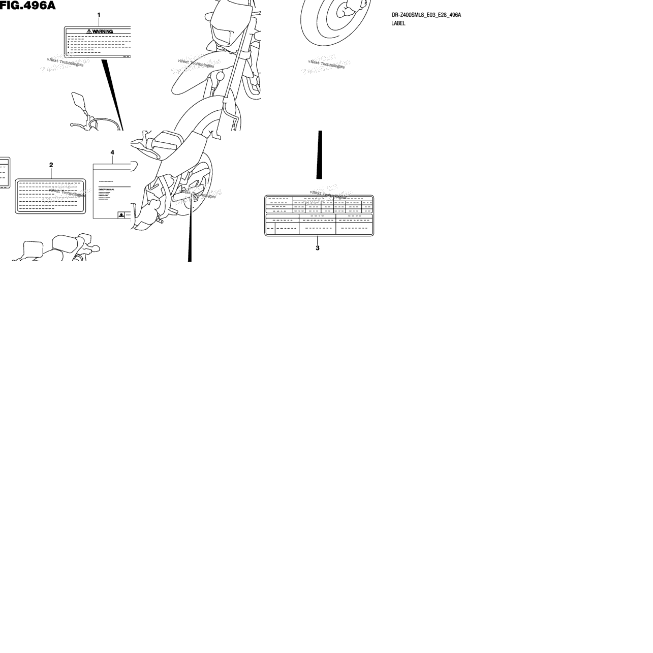 Label (Dr-Z400sml8 E03)