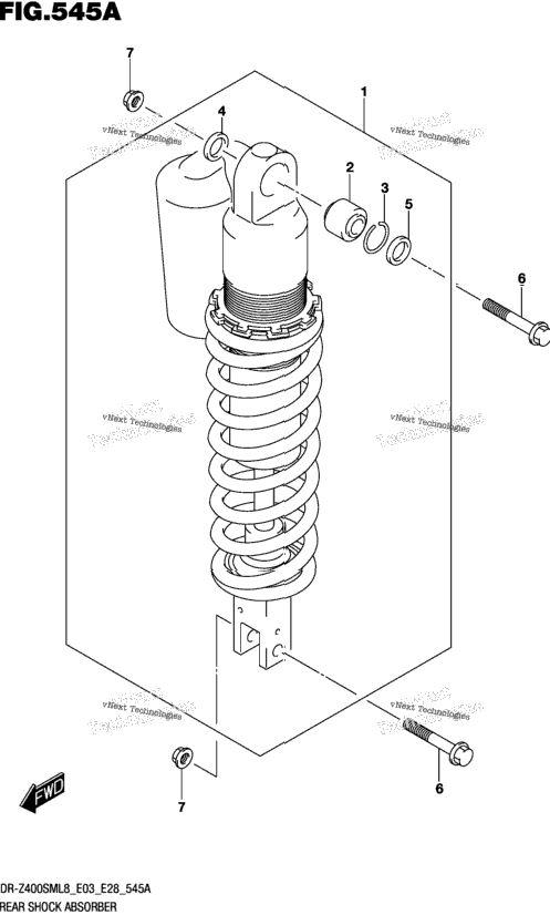 Rear Shock Absorber
