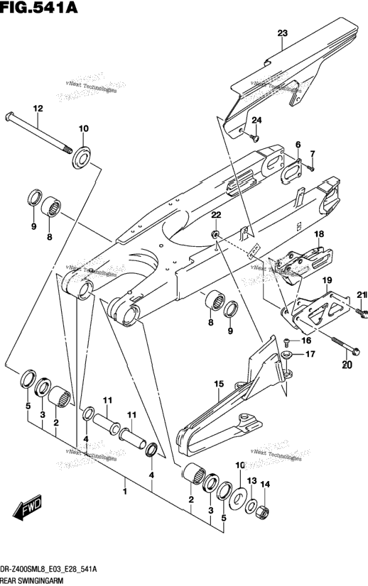 Rear Swingingarm