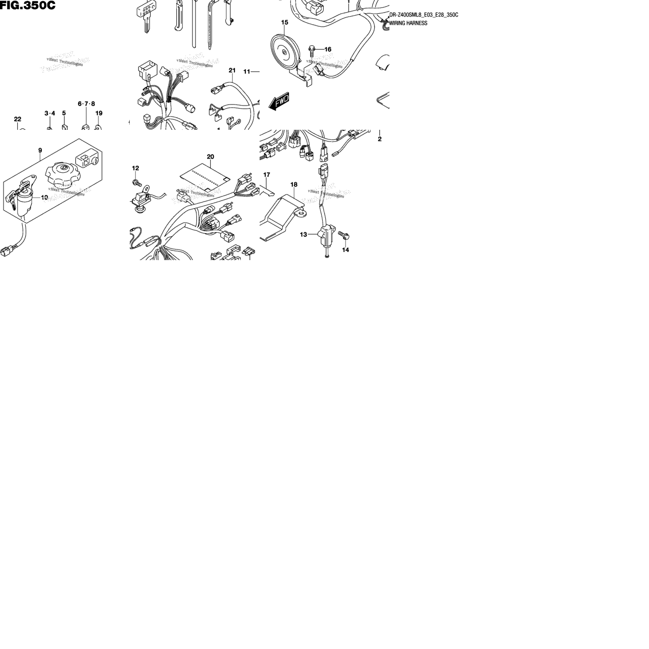 Wiring Harness (Dr-Z400sml8 E33)