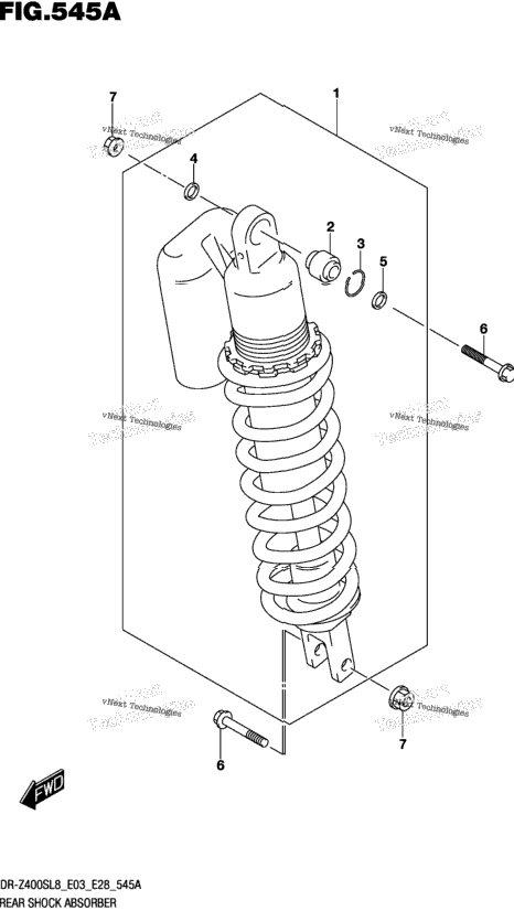 Rear Shock Absorber
