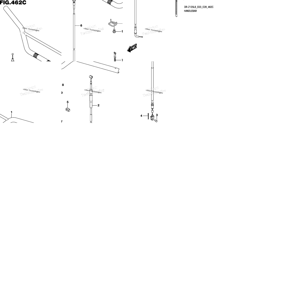 Handlebar (Dr-Z125ll8 E28)