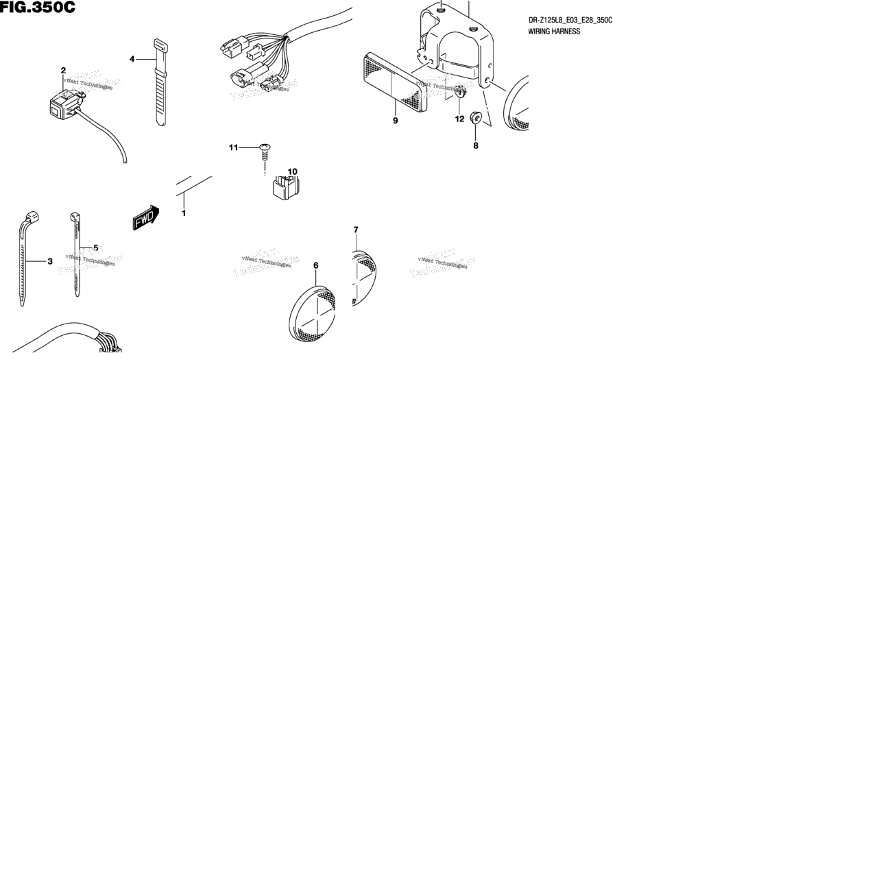 Wiring Harness (Dr-Z125ll8 E28)
