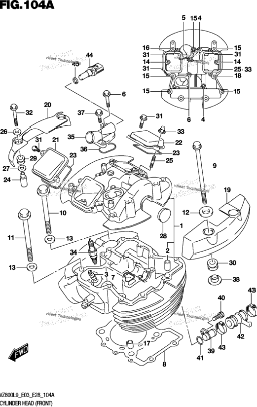 Cylinder Head (Front)