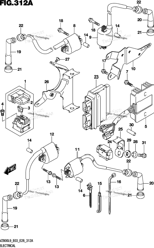 Electrical (Vz800l9 E03)