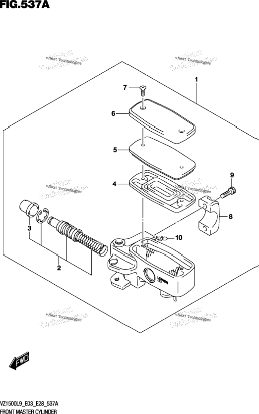 Front Master Cylinder
