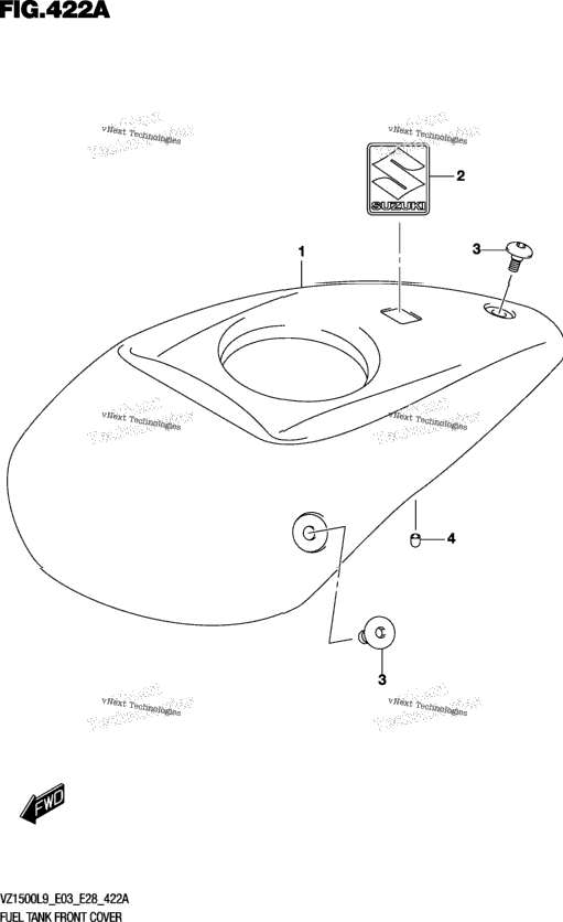 Fuel Tank Front Cover