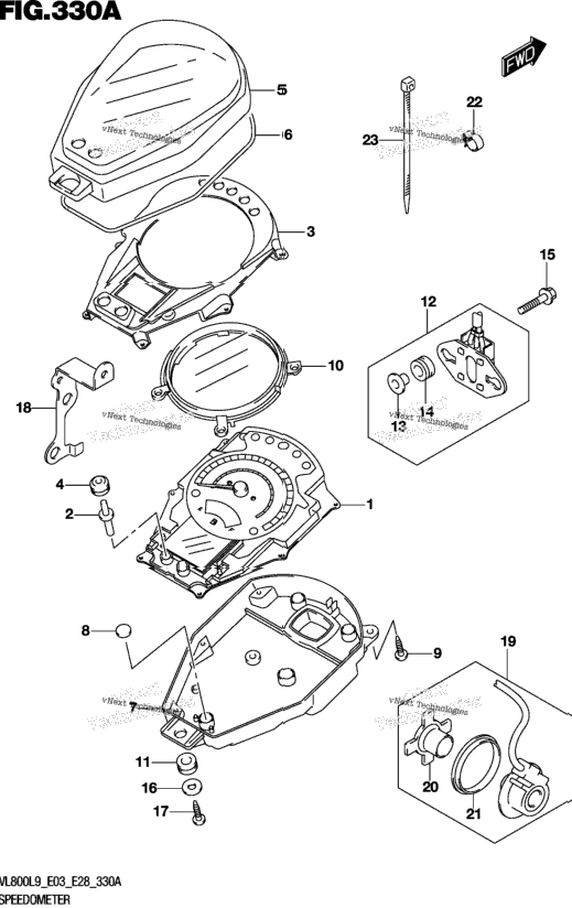Speedometer (Vl800l9 E03)