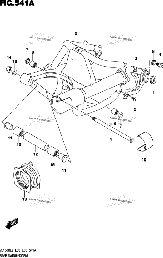 Rear Swingingarm