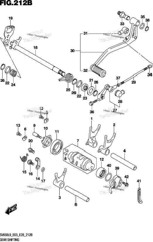 Gear Shifting (Sv650l9 E33)