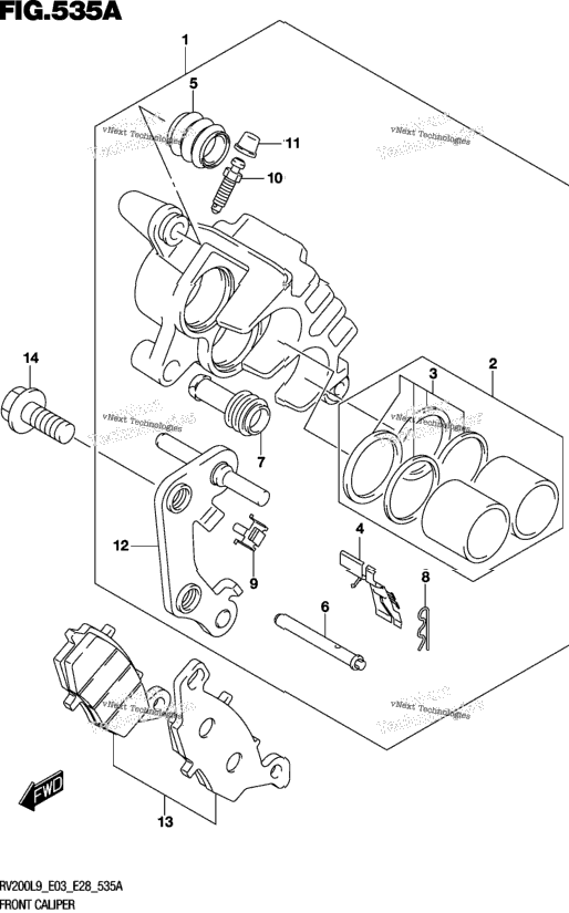Front Caliper