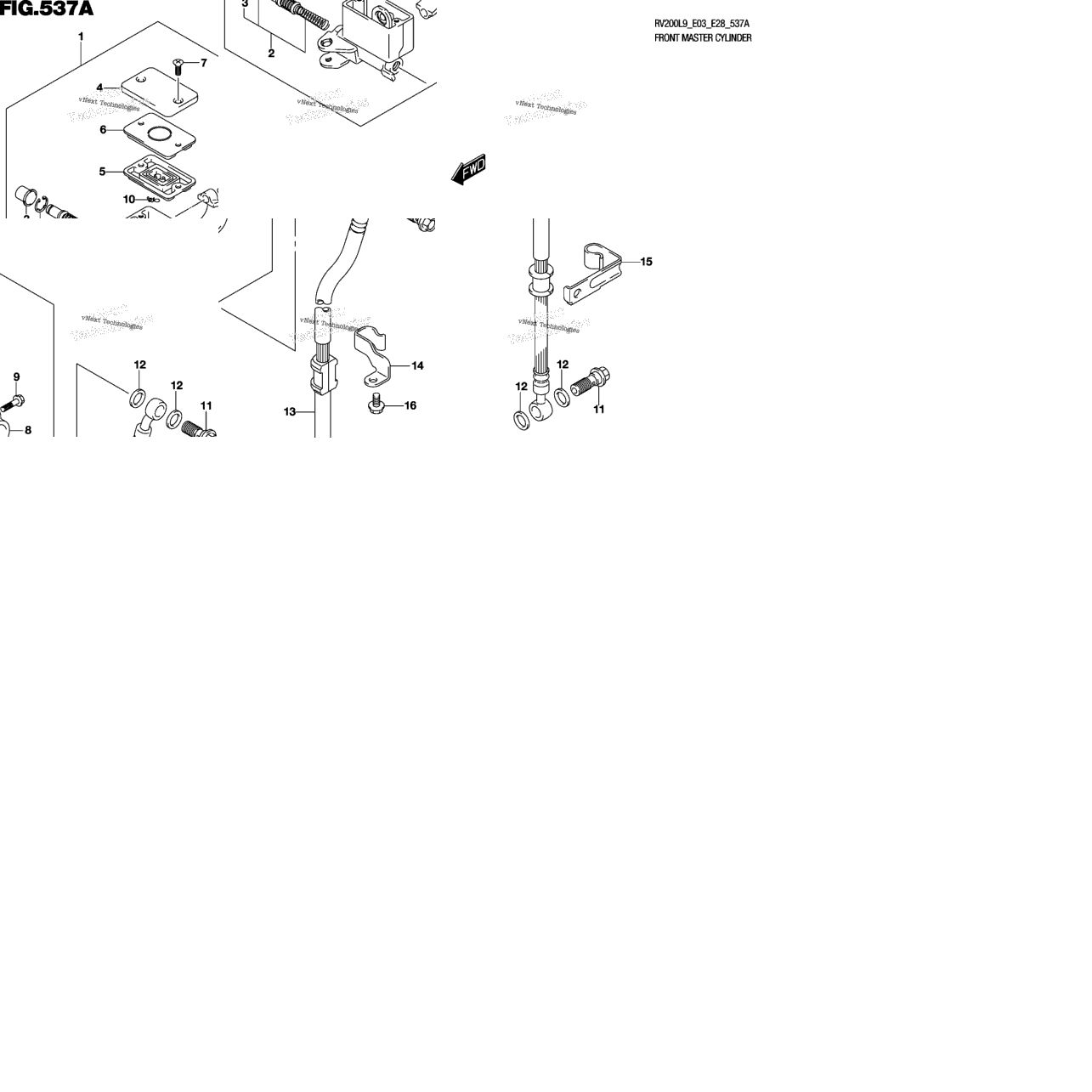 Front Master Cylinder