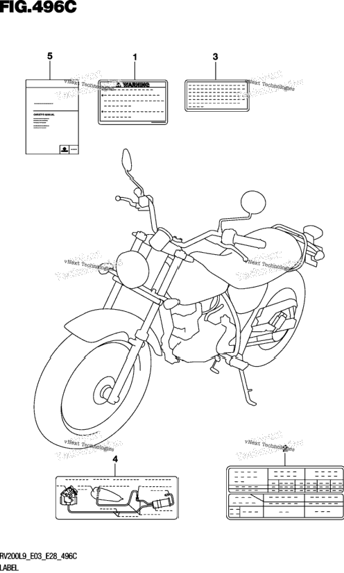 Label (Rv200l9 E33)