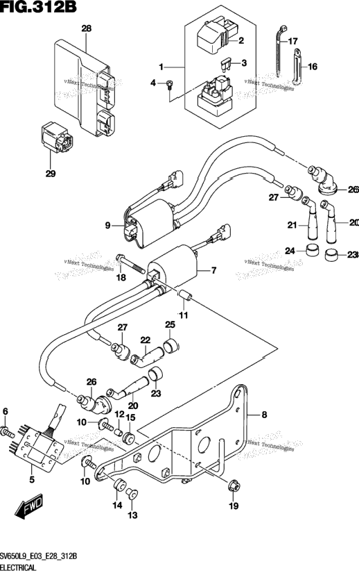 Electrical (Sv650l9 E33)