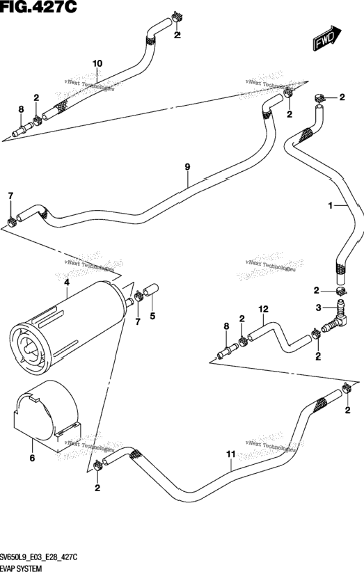 Evap System (Sv650xal9 E33)