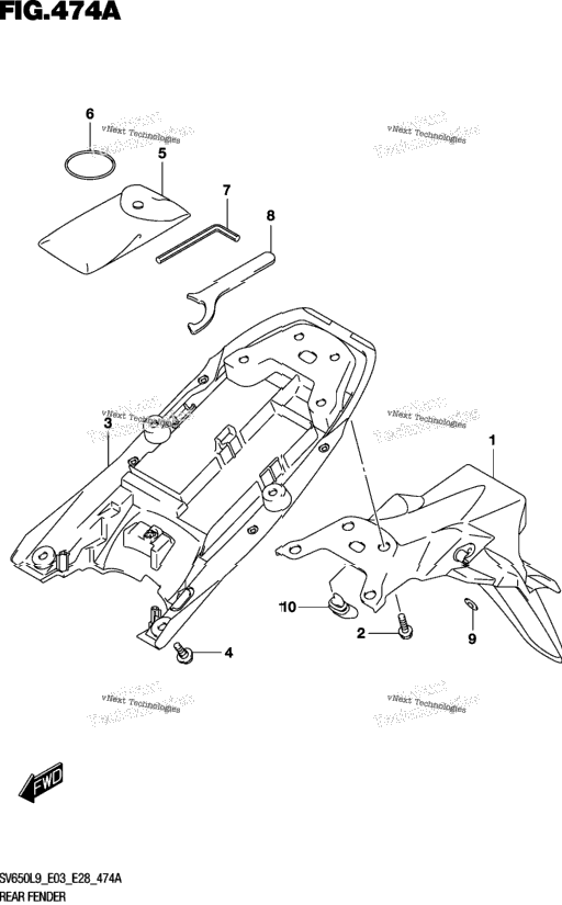 Rear Fender