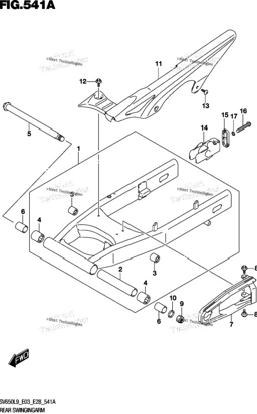 Rear Swingingarm