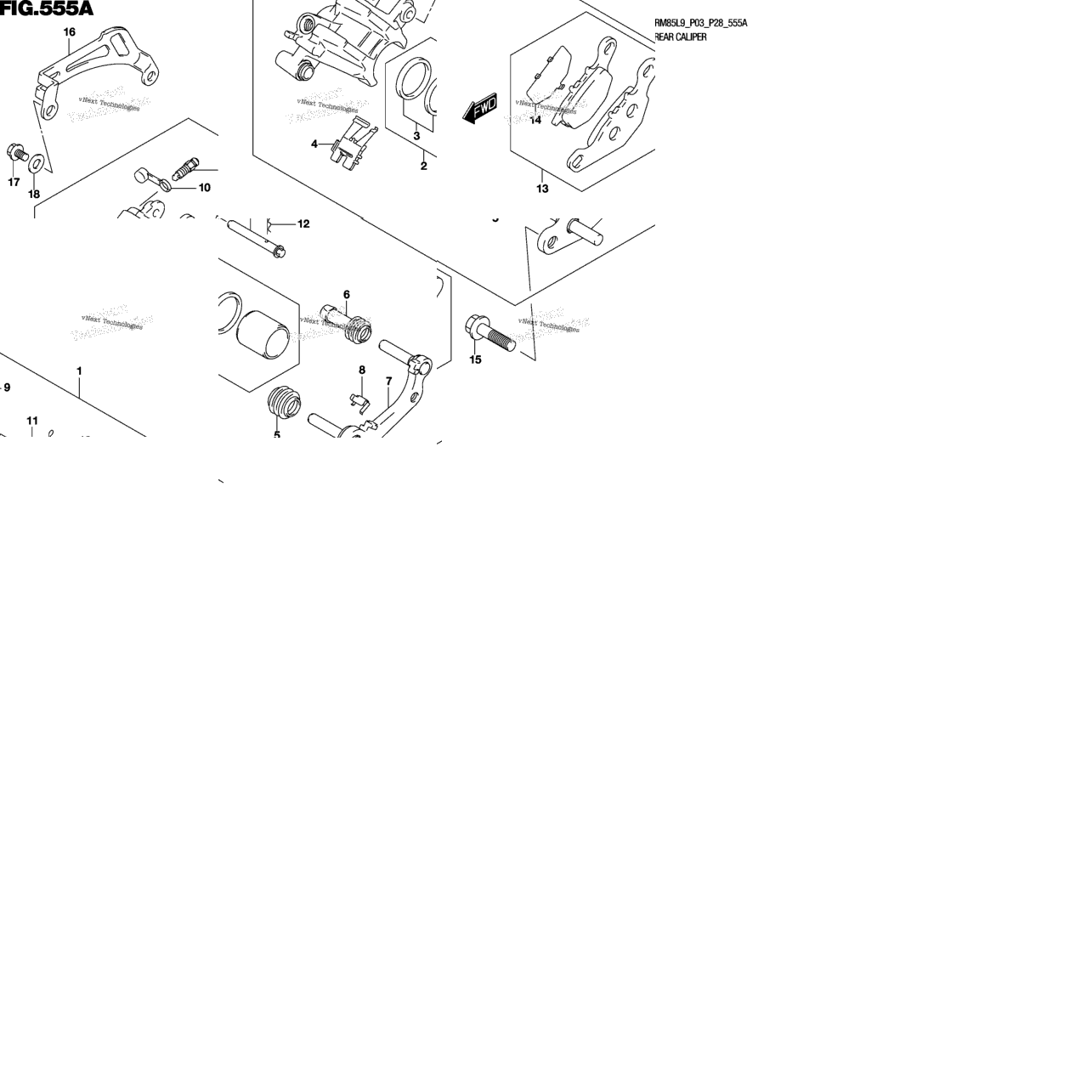 Rear Caliper