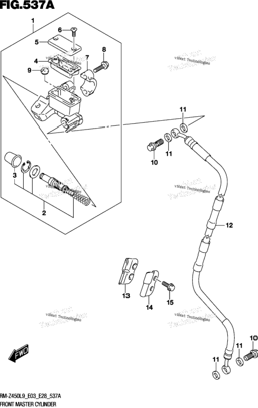 Front Master Cylinder