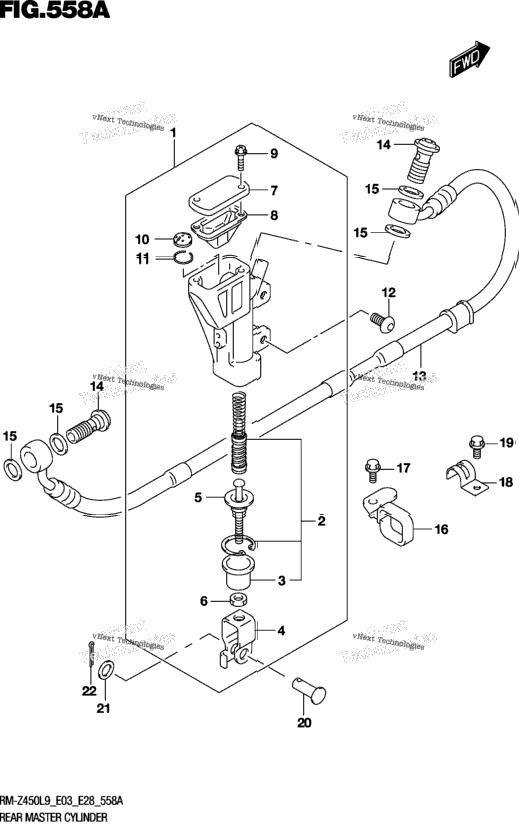 Rear Master Cylinder