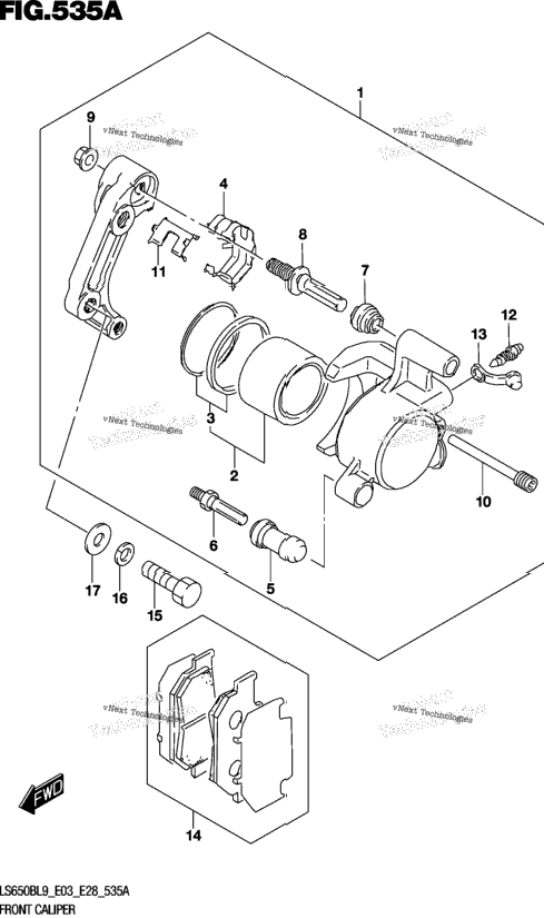 Front Caliper