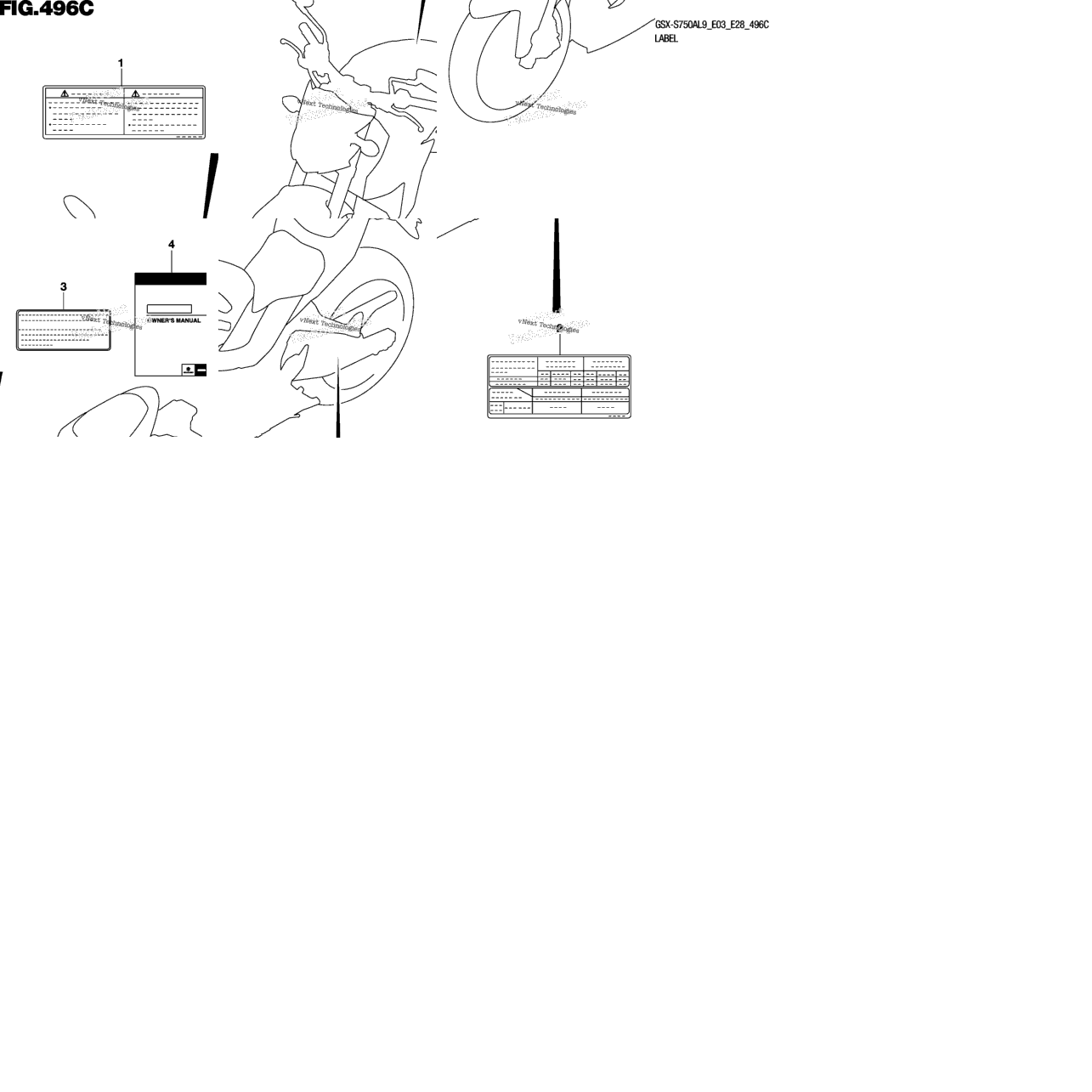 Label (Gsx-S750al9 E28)