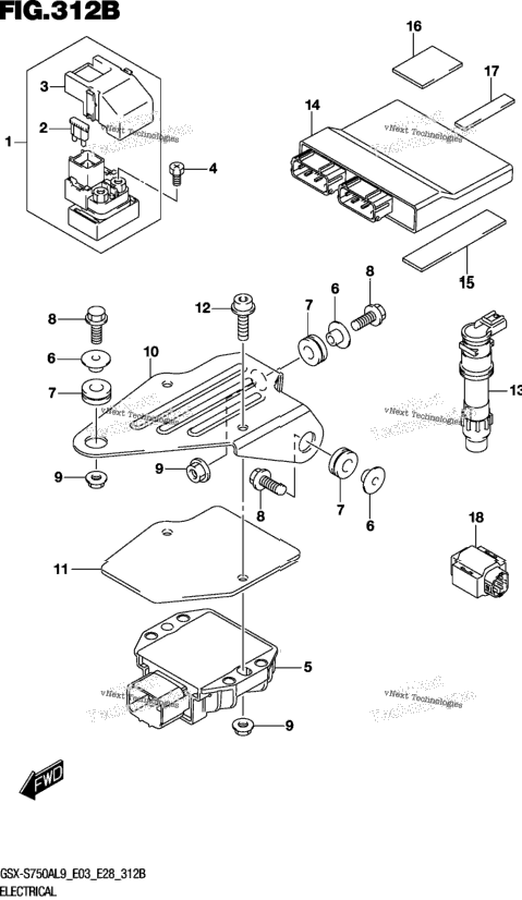 Electrical (Gsx-S750zl9 E33)