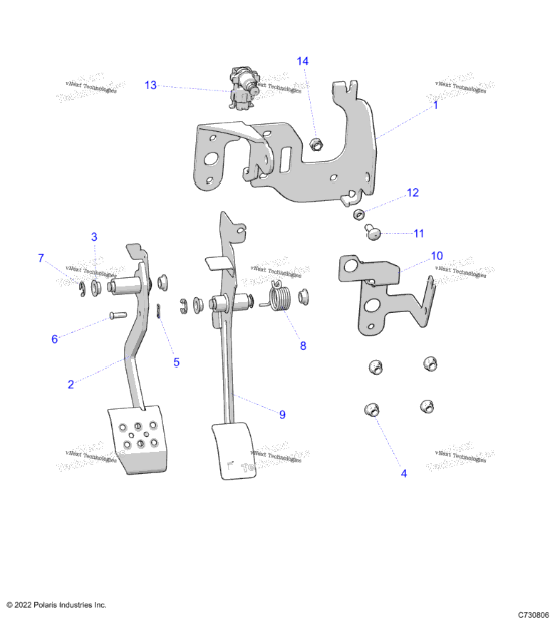 Brakes, Pedal
