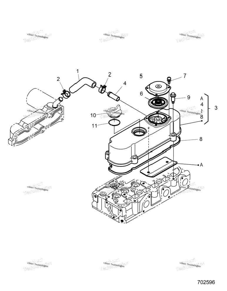 Engine, Head Cover