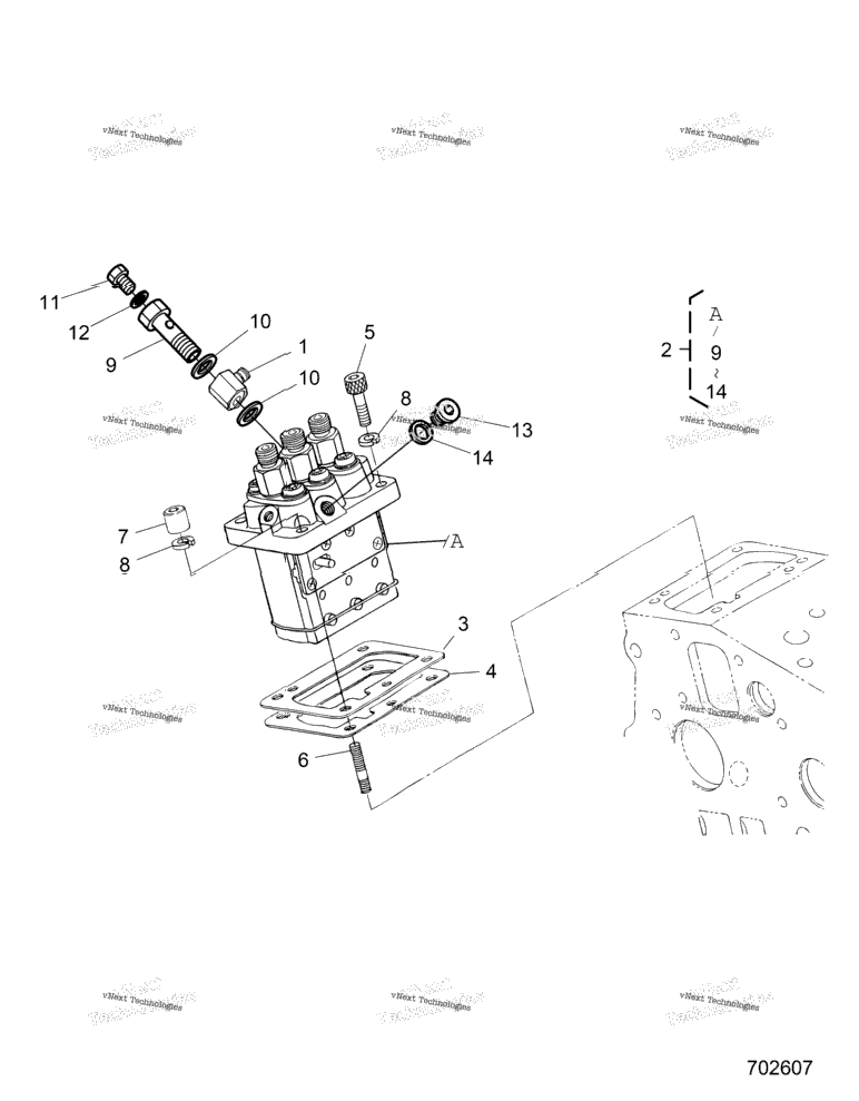 Engine, Injection Pump