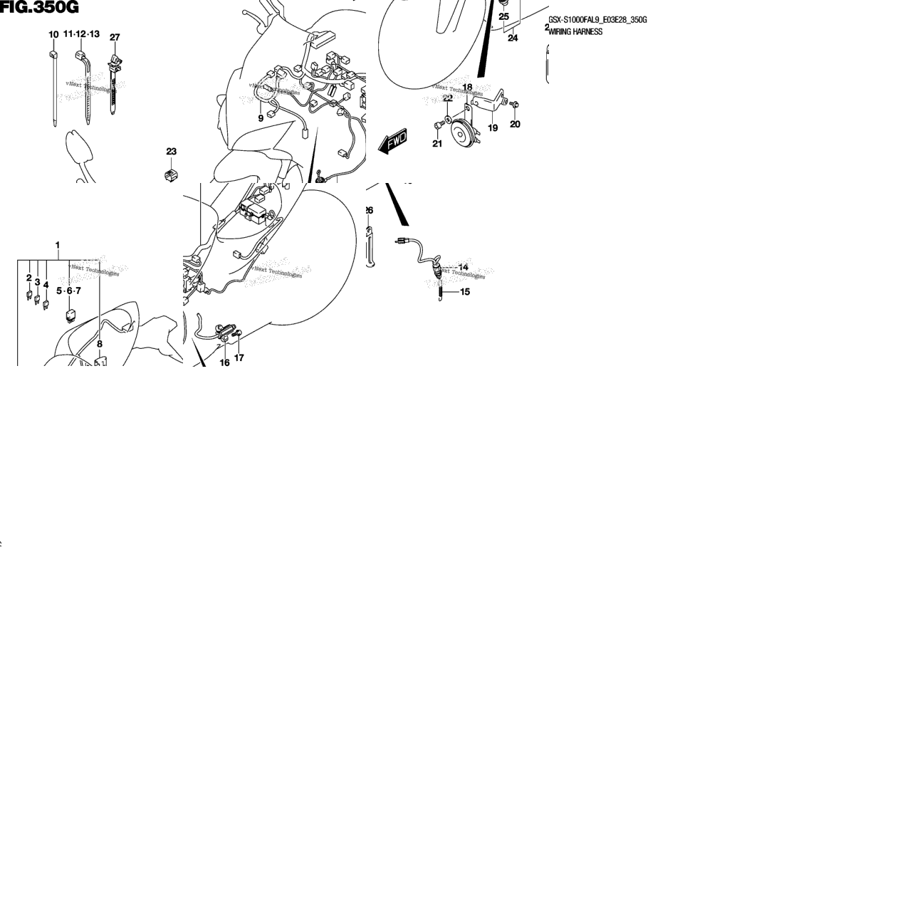 Wiring Harness (Gsx-S1000fzal9 E03)
