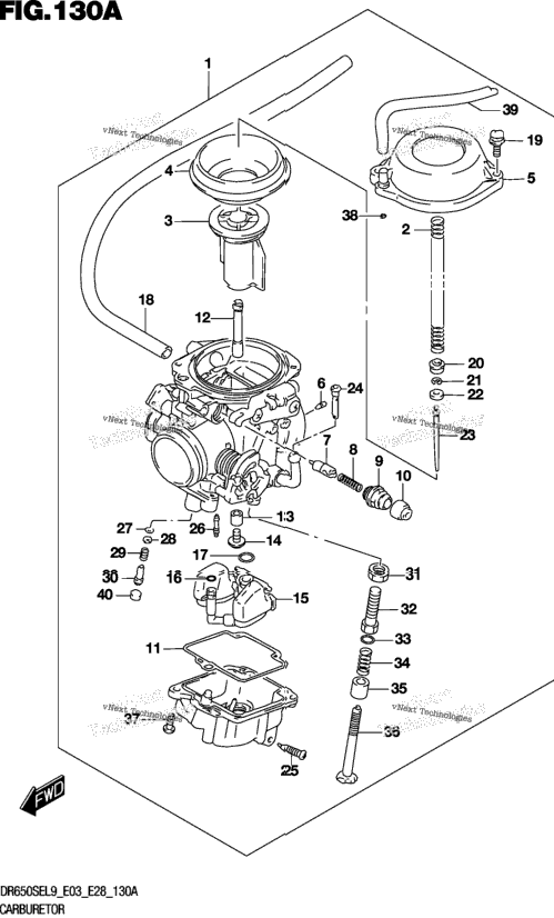 Carburetor (Dr650sel9 E03)