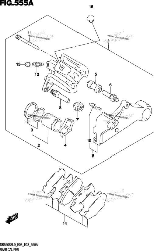 Rear Caliper