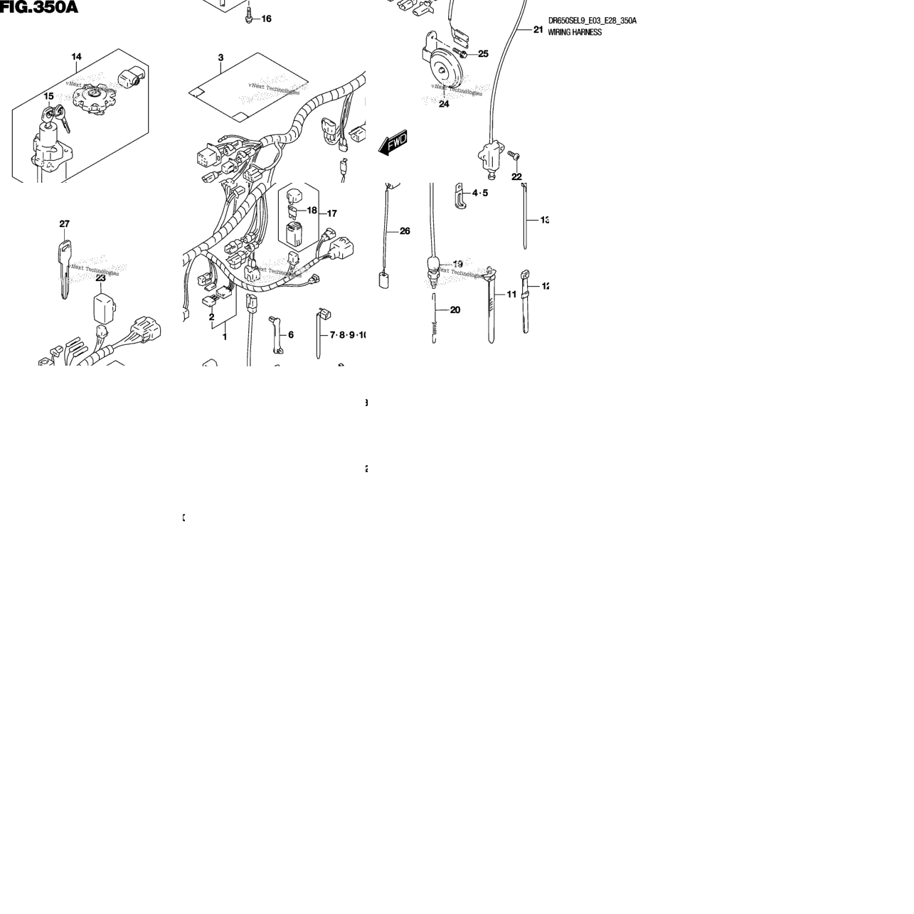 Wiring Harness (Dr650sel9 E03)