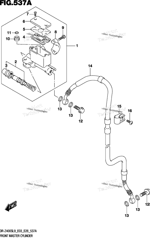 Front Master Cylinder