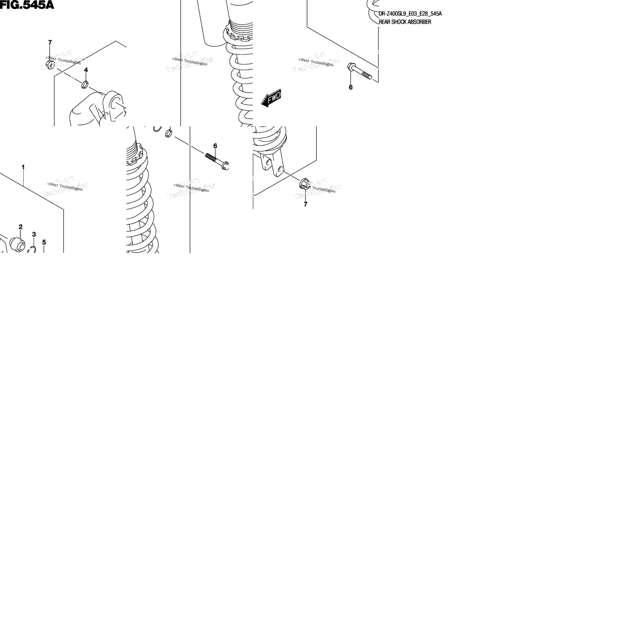 Rear Shock Absorber