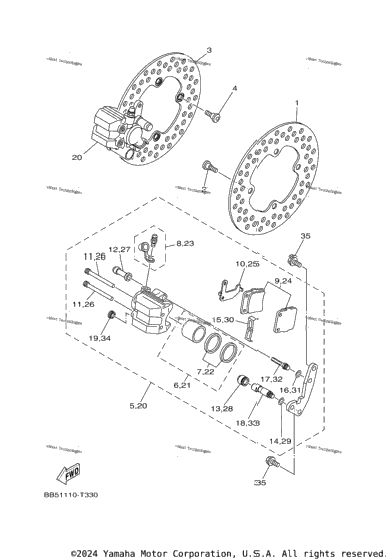 Front Brake Caliper