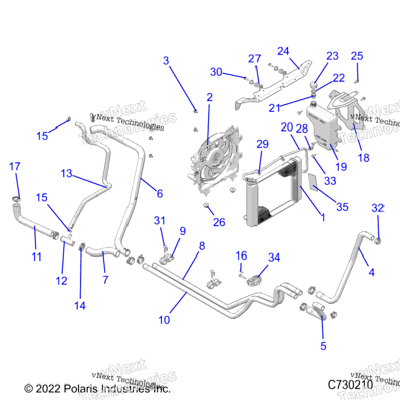 Engine, Cooling System R24maa57p1/Sck