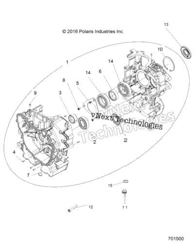 Engine, Crankcase