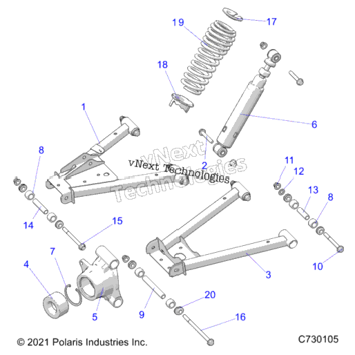Suspension, Rear