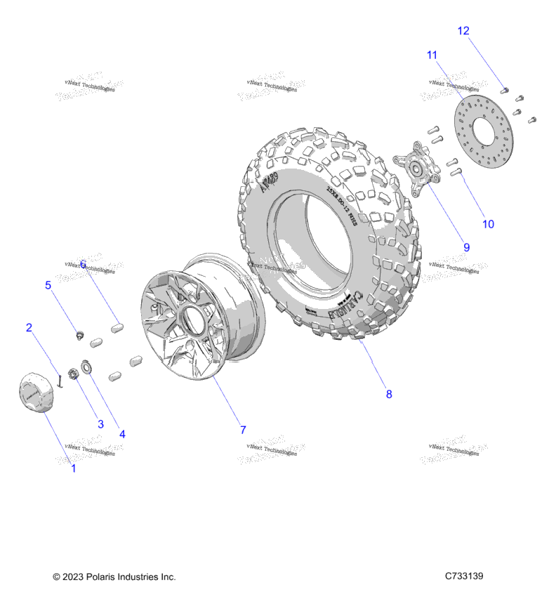 Wheels, Front, Premium R24mas57ck