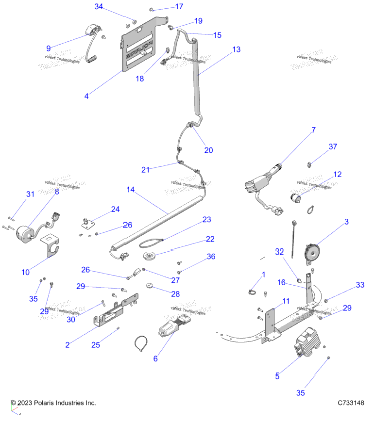 Electrical, Wire Harness Componants, And License Plates